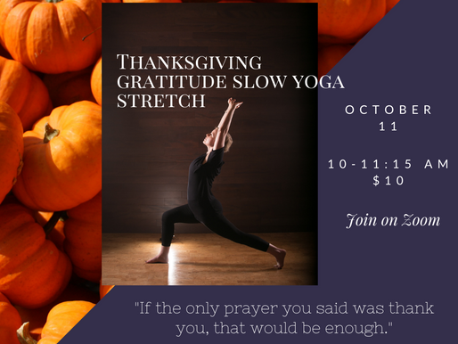 Gratitude Slow Yoga Flow