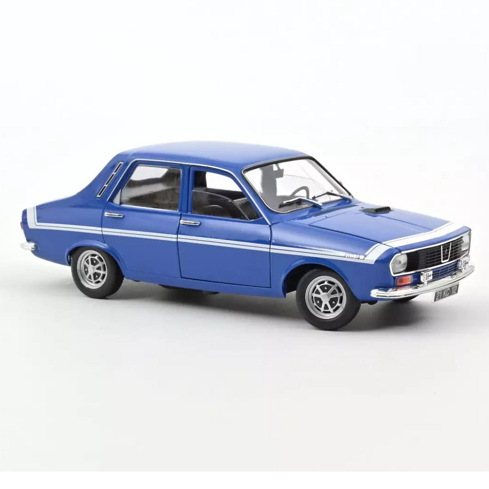Renault r12 Gordini bleue, echelle 1/18, Norev.