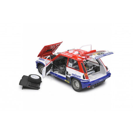Miniature : RENAULT R5 TURBO 7 J-L.THERIER RALLYE ANTIBES 1983 1ER - Solido