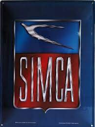 Plaque Simca logo - Déco murale/Plaques 30x40 cm - decovintage Plaque Simca logo - Déco murale/Plaques 30x40 cm - decovintage