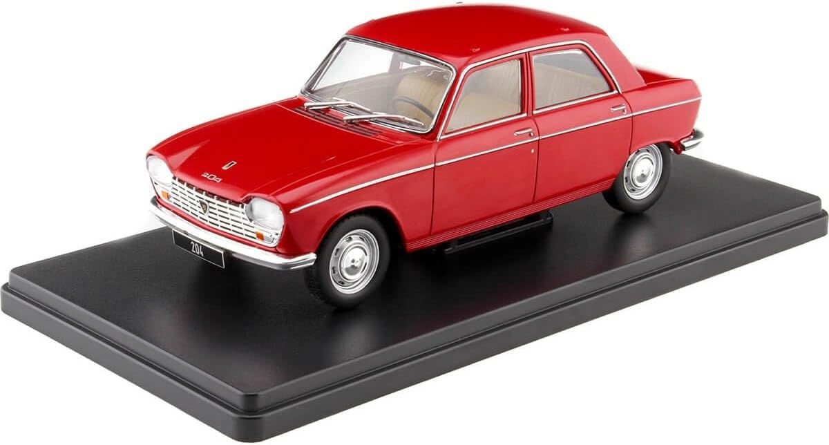 Peugeot 204 Rouge 1968 - 1/24