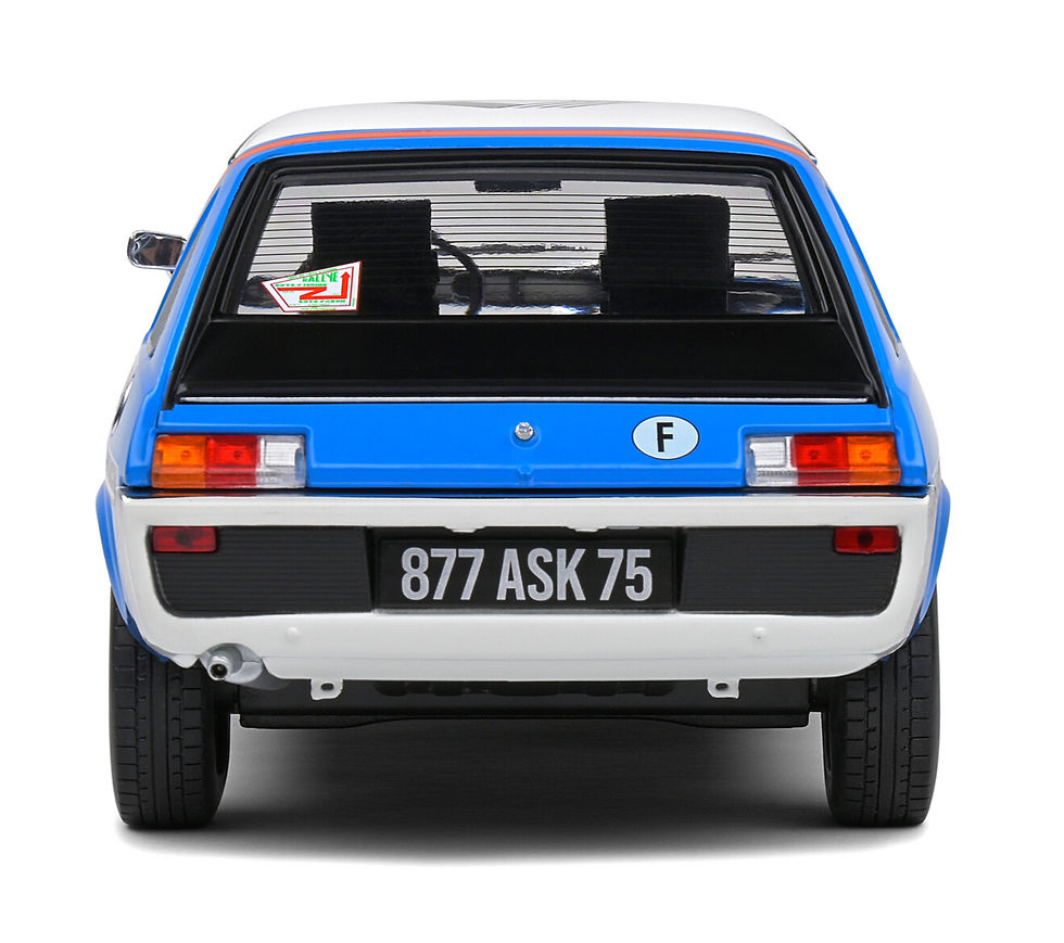 Miniature : SOLIDO 1/18 - Renault 17 – Rallye Abidjan Nice – 1976 – #42 Pouchelon / Dorangeo