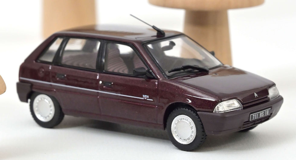 Norev 1/43 - Citroen AX TEN 1992 Opera Red