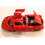 Miniature : Mercede-benz 300sl de couleur rouge portes ouvertes. 1:24, welly