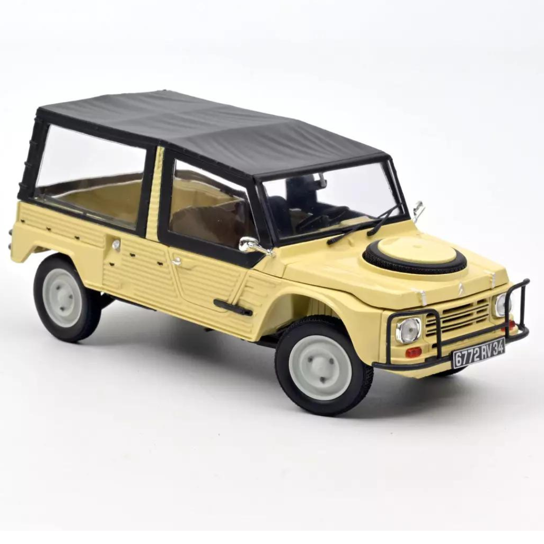 Citroën Méhari 4X4 1979 Beige Hoggar 1/18 avec capote