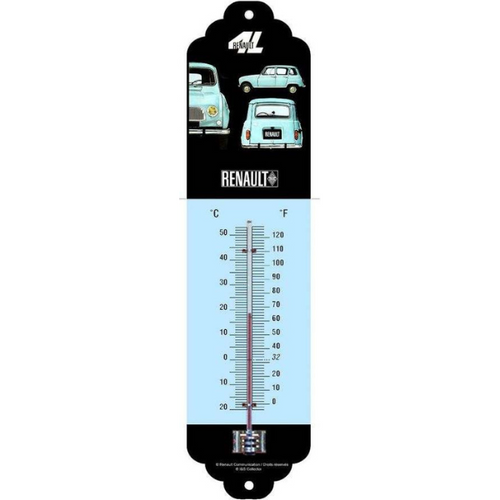 Thermomètre émaillé R8 Gordini (Renault Thermomètre émaillé R8 Gordini (Renault