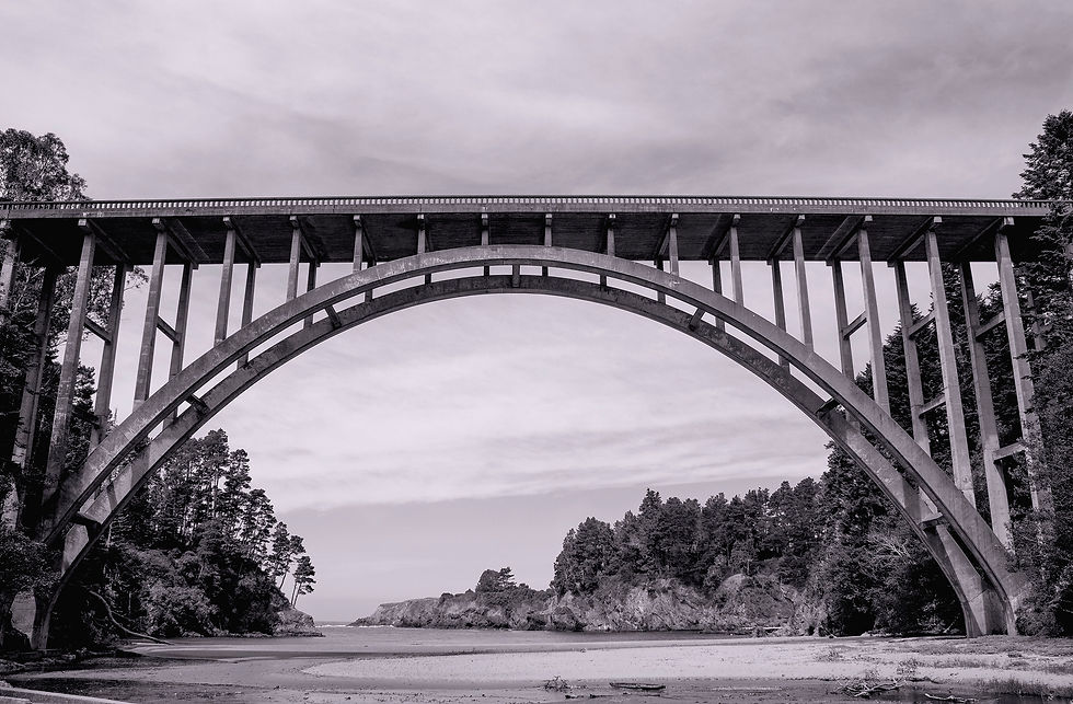 BRIDGE OVER CALMING WATERS