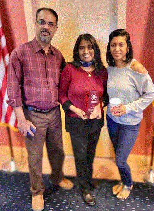 American Red Cross Hero Award Recipient 2021 Ida Mathew