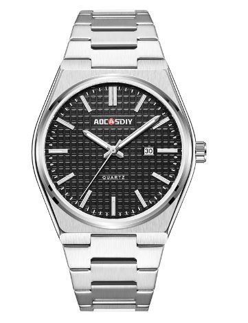 Thumbnail: Men's Fashion Steel Quartz Watch