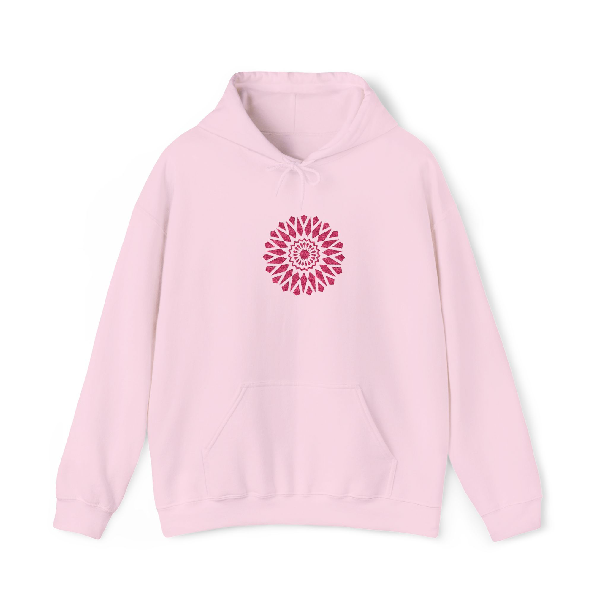 Pink Oneness Embroidered Hoodies