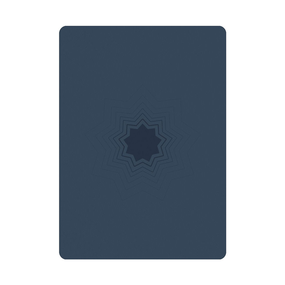 Thumbnail: Currant Bloom - Minimalist 9 Star Postcard Set (15pcs)