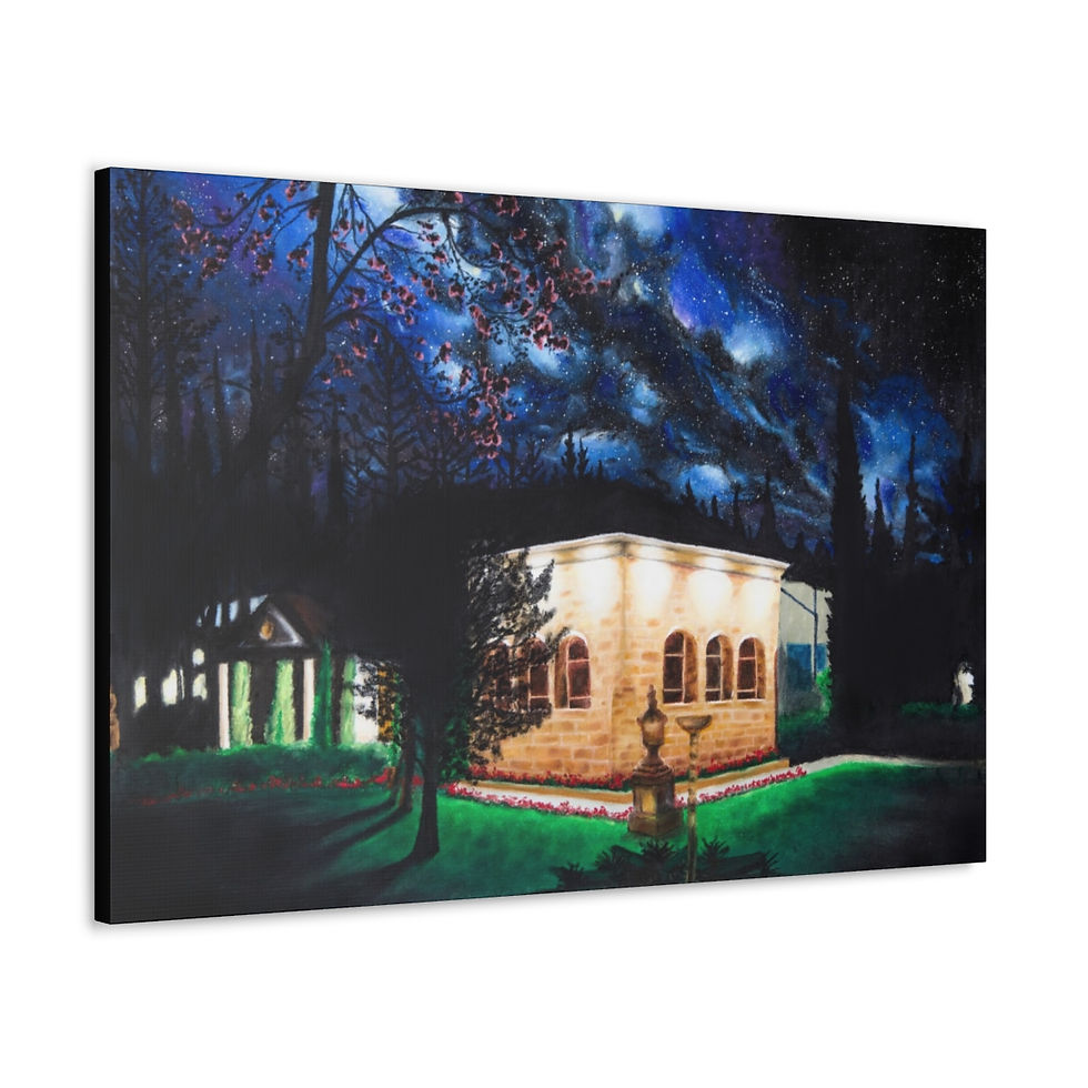 Thumbnail: Beauty of the Night - Canvas Gallery Wrap