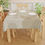 Thumbnail: Cream - Ayyam-i-Ha Tablecloth 