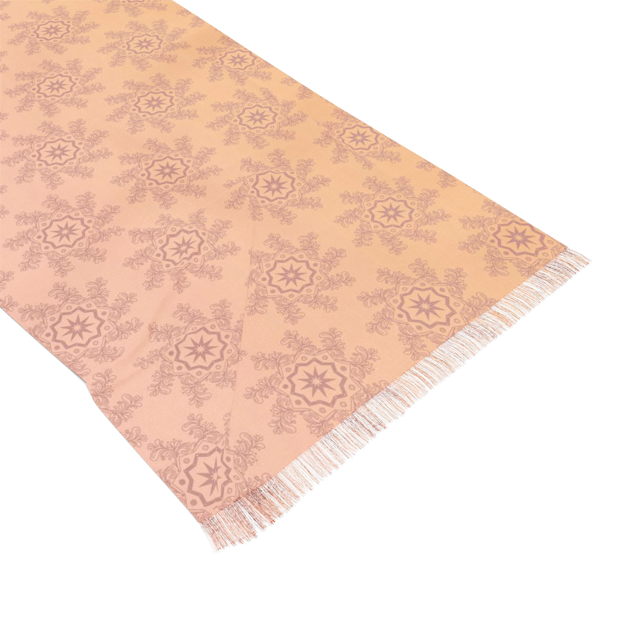 Sunset - 9 Star Mandala Light Scarf