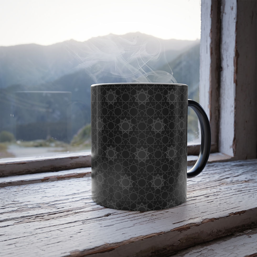 Thumbnail: 9 Star Onyx Monogram - Magic Mug