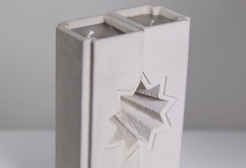 Thumbnail: Twin Luminaries - Pillar Candles