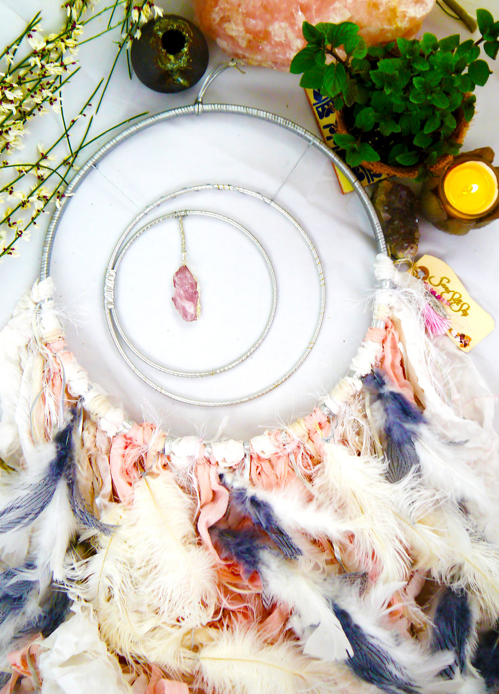 Thumbnail: Custom Order Dreamcatcher ~ A Unique Gift for Mom/Wife/BFF