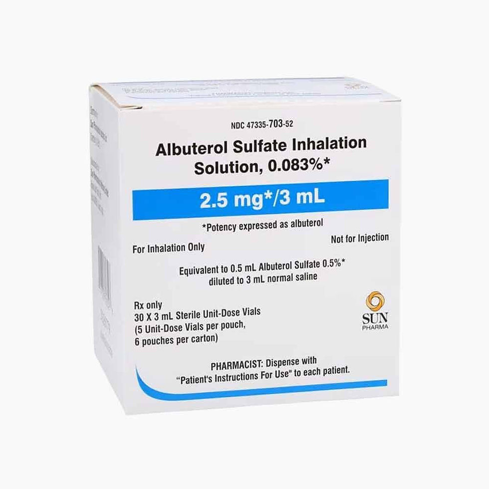 Albuterol Inhalation Solution