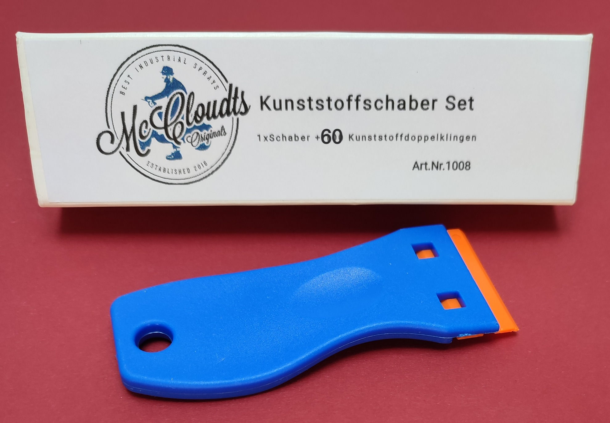 Kunststoffschaber Set