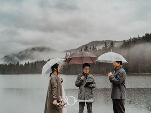 legal wedding ceremony conducted by officiant in British Columbia