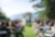 Officiant Kit Chan outdoor ceremony at Furry Creek Golf & Country Club, BC | 高爾夫球場中英語戶外婚禮儀式