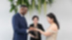 indoor elopement ceremony at The Ensora in Vancouver