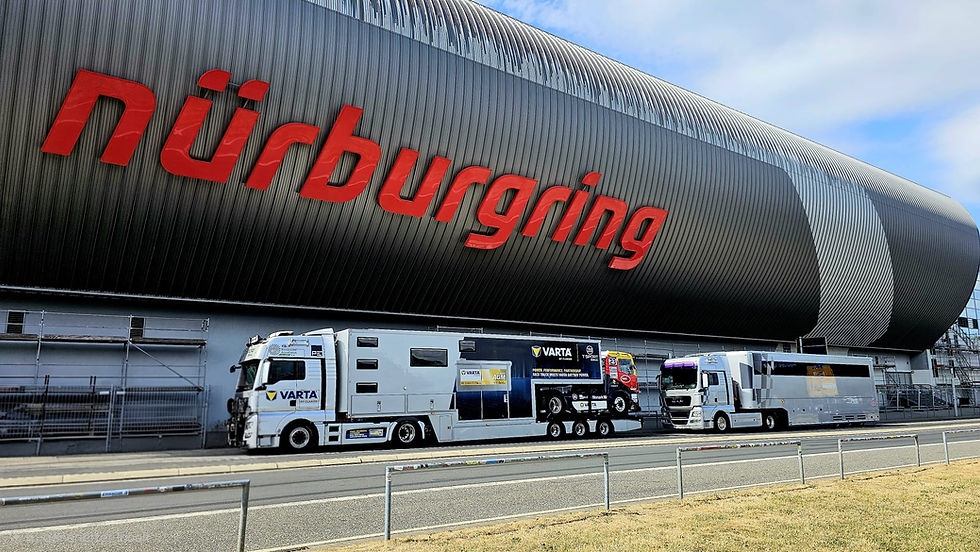 Arrived at Nürburgring!
