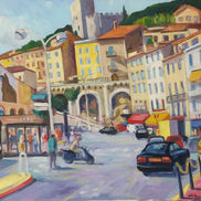 Painting of Cannes 