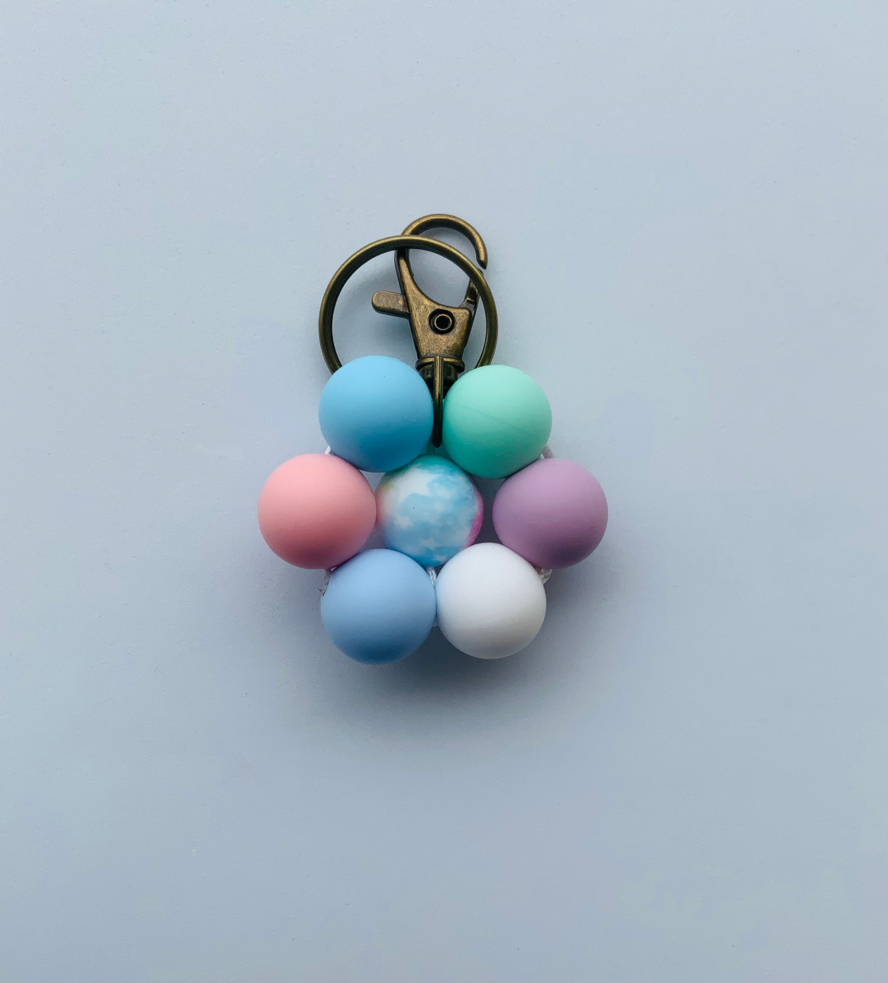 Handmade Flower Keychain