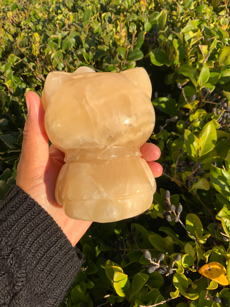 Thumbnail: Yellow Calcite HelloKitty