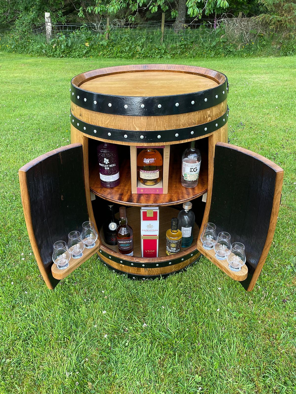 Thumbnail: Whisky Barrel Drinks Cabinet