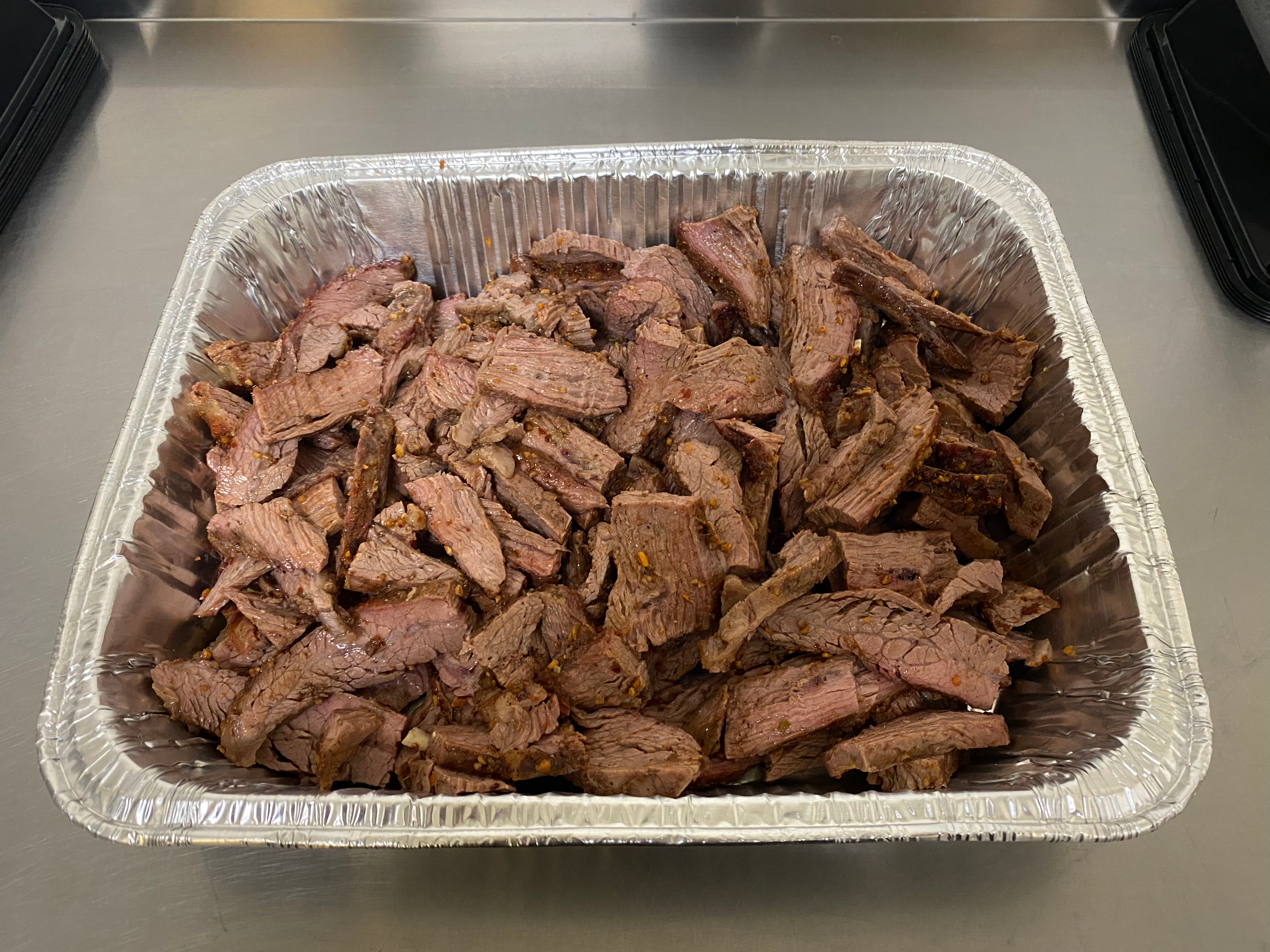 Cooked Steak by pound