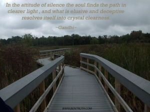 Silence Is Key To Allow The Answers To Flow.