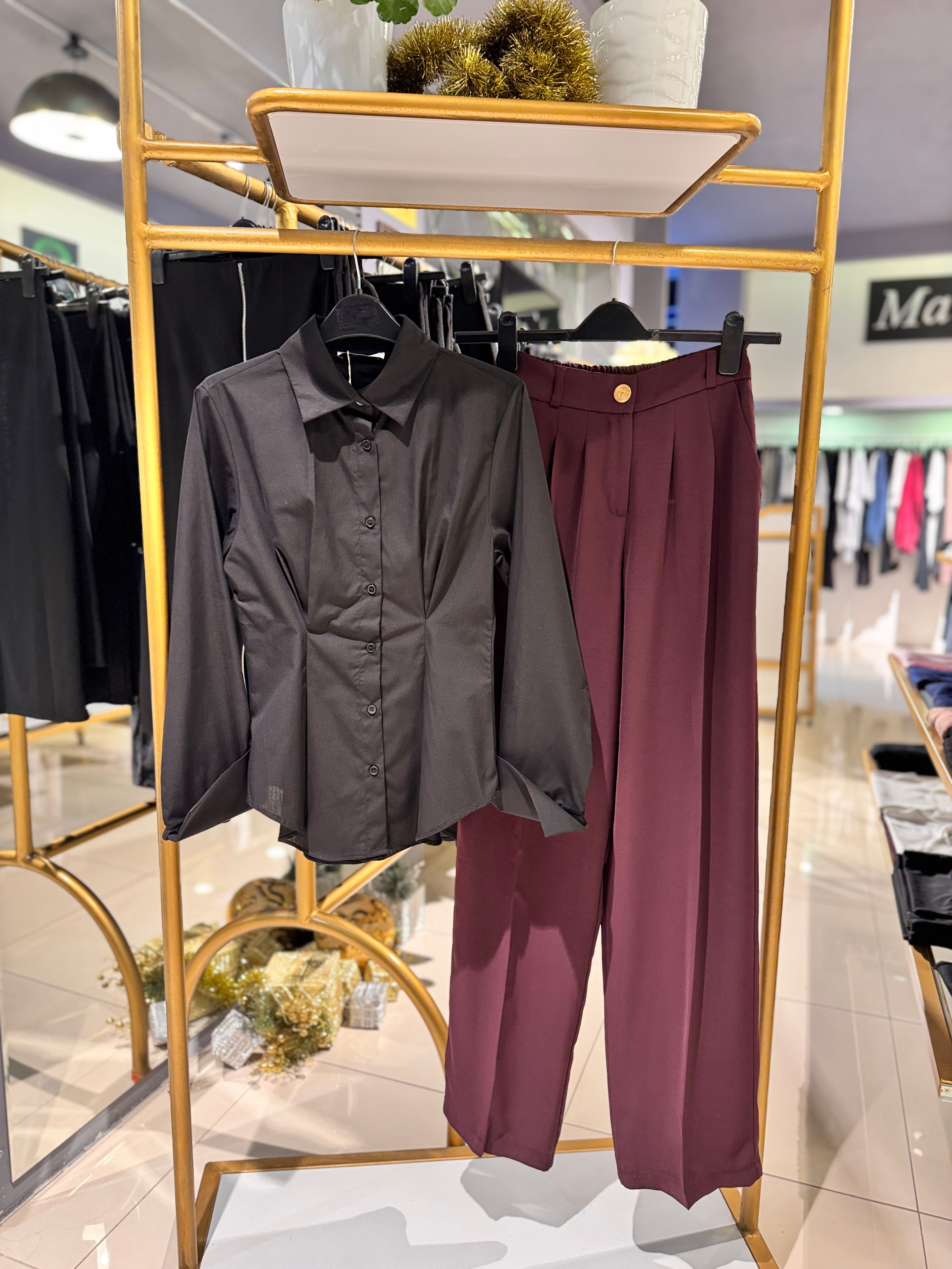 Bordo palazzo pantolon