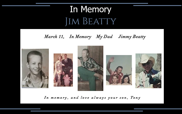Dad memorial