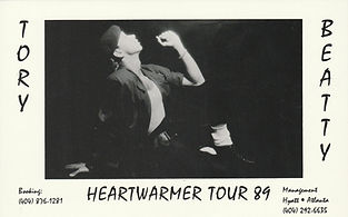 HeartWarmer Tour Poster