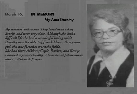 Aunt Dorothy