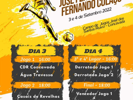 Agenda | III Torneio Quadrangular José Ferreira e Fernando Colaço