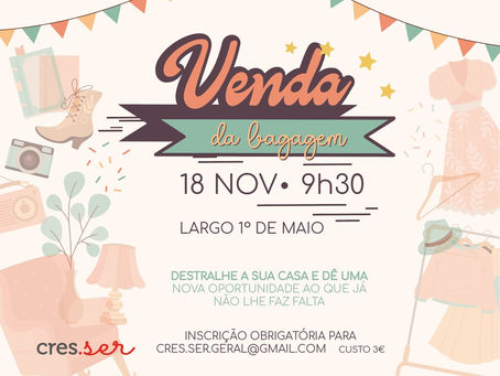 Agenda | Venda da Bagagem em Abrantes