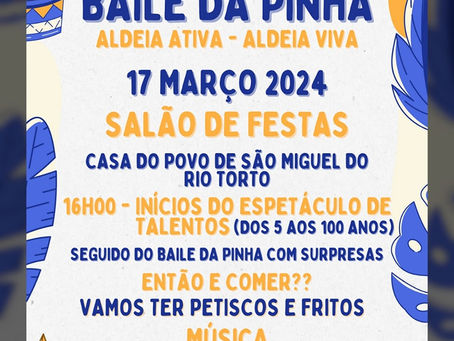 Agenda | Baile da Pinha em S. Miguel do Rio Torto