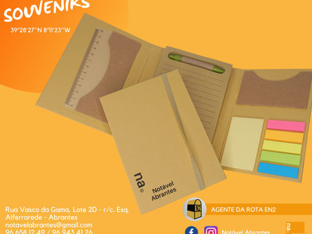 Caderno de apontamentos