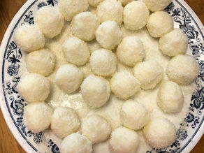 כדורי קוקוס של איריס