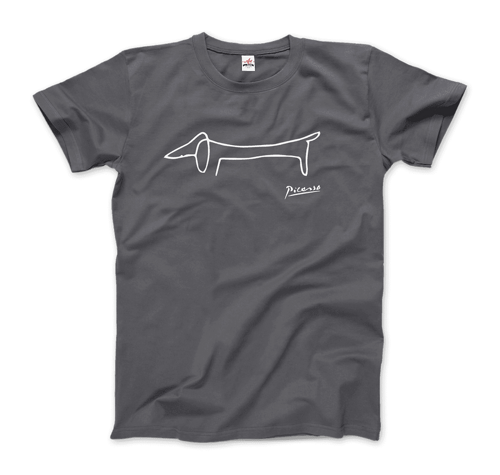 Thumbnail: Pablo Picasso Dachshund Dog (Lump) Artwork T-Shirt