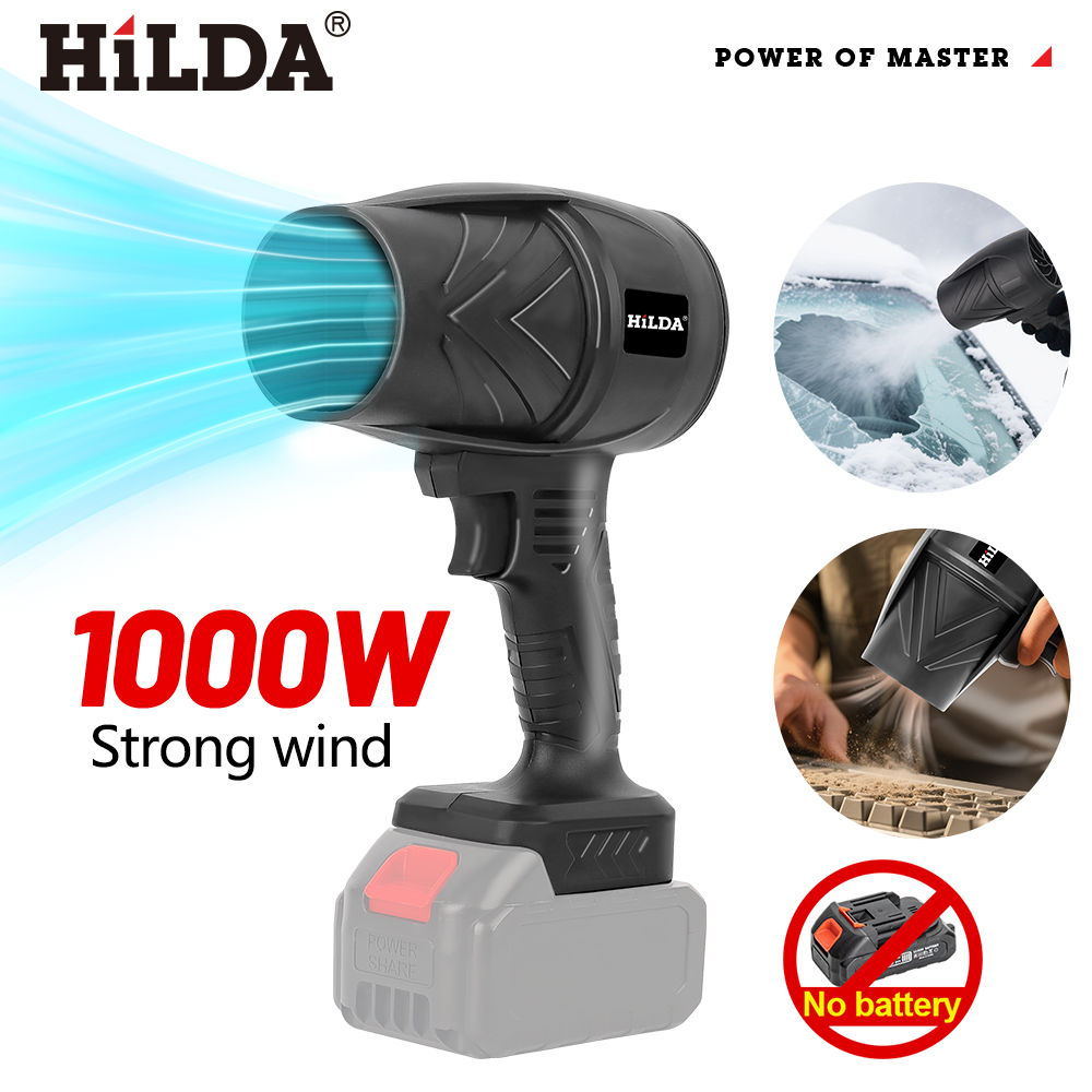 Soplador Turbo Inalámbrico HILDA 1000W Storm Force para Batería Makita