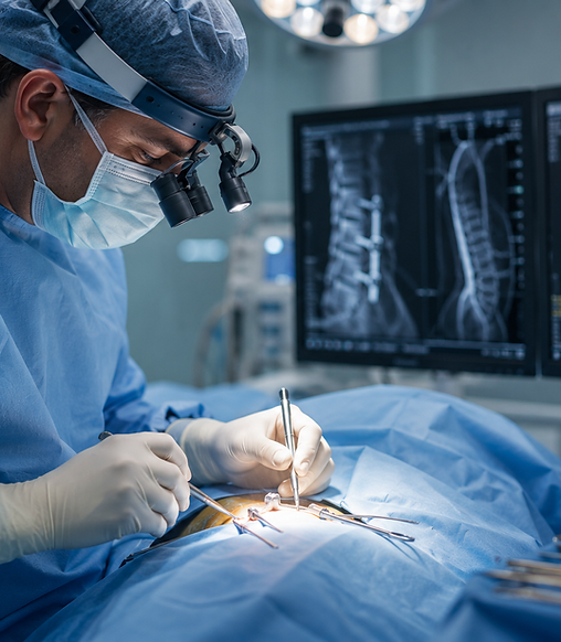 Focused surgeon in spinal surgery.png