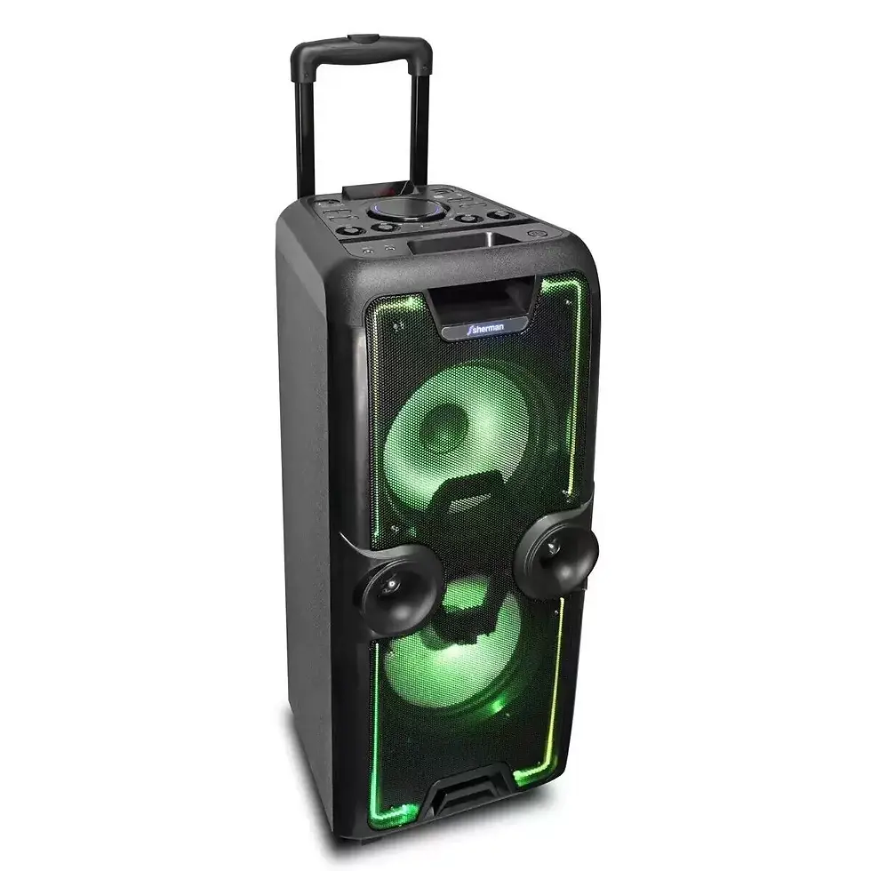 Thumbnail: IDance Portable Bluetooth Party System 400w Power Output Megabox 2000
