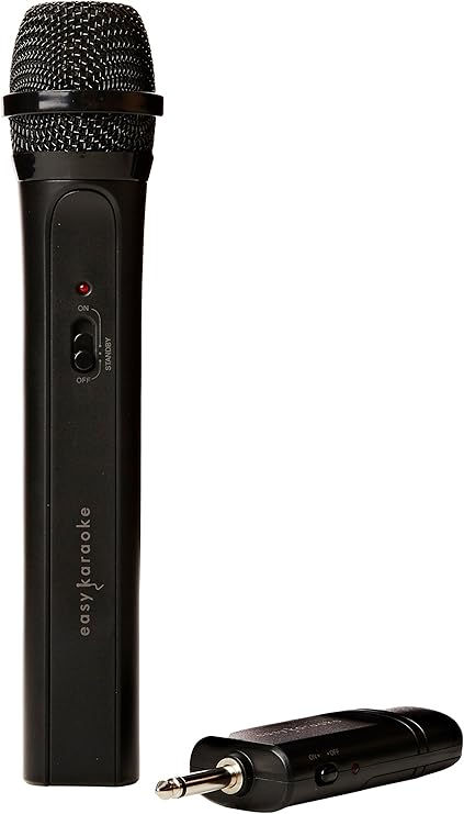 Thumbnail: Easy Karaoke EKS-717B Wireless Microphone for singing – VHF Cordless Handheld