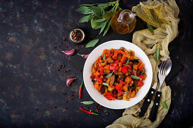Spicy Eggplant Stew