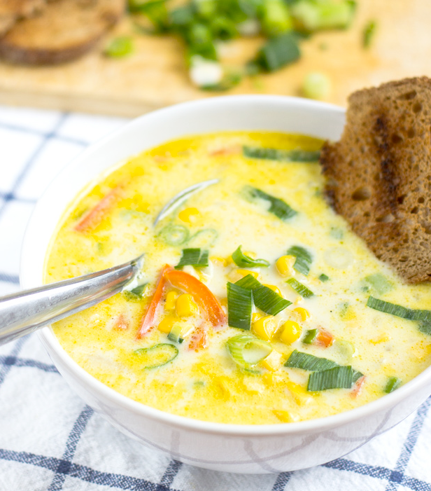In The Marley Kitchen: Spicy, Smoky Corn Chowder