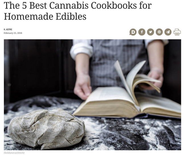 The 5 Best Cannabis Cookbooks for Homemade Edibles